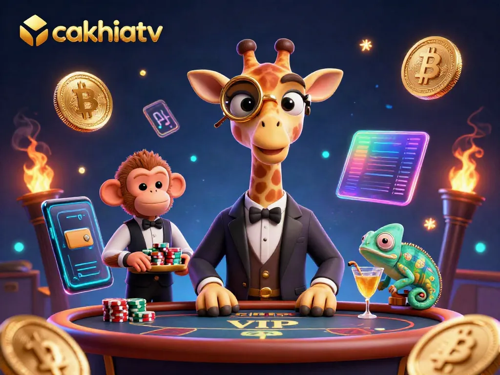 Cakhiatv brings a vibrant online casino experience with giraffe high-roller and gaming elements.