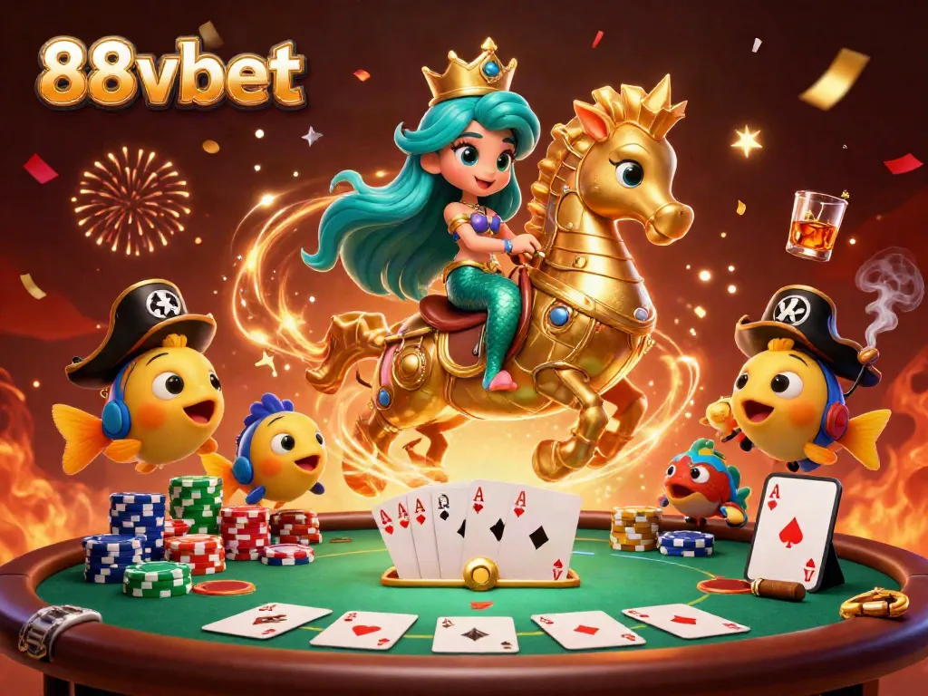 Experience thrilling gameplay at 88vbet with colorful characters and vibrant casino elements
